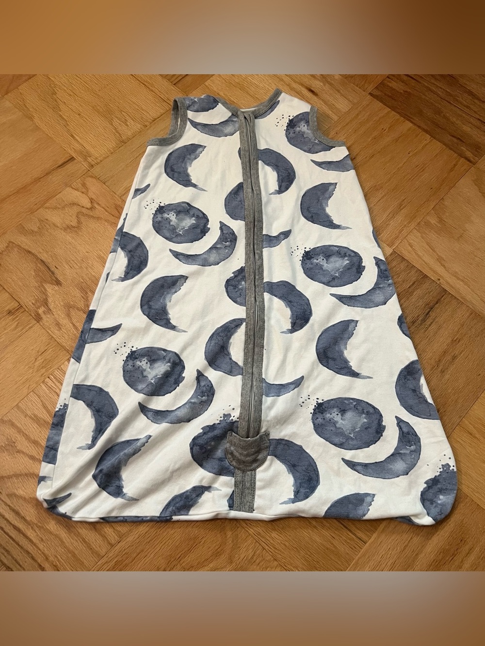 Burt’s Bees Baby Beekeeper Sleep Sack Medium Organic Cotton Moons 0.5 TOG